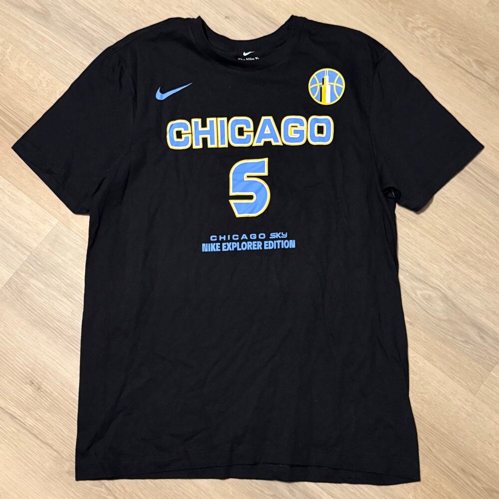 Nike Angel Reese #5 Chicago Sky WNBA Explorer Edition T-Shirt Men’s M NWOT